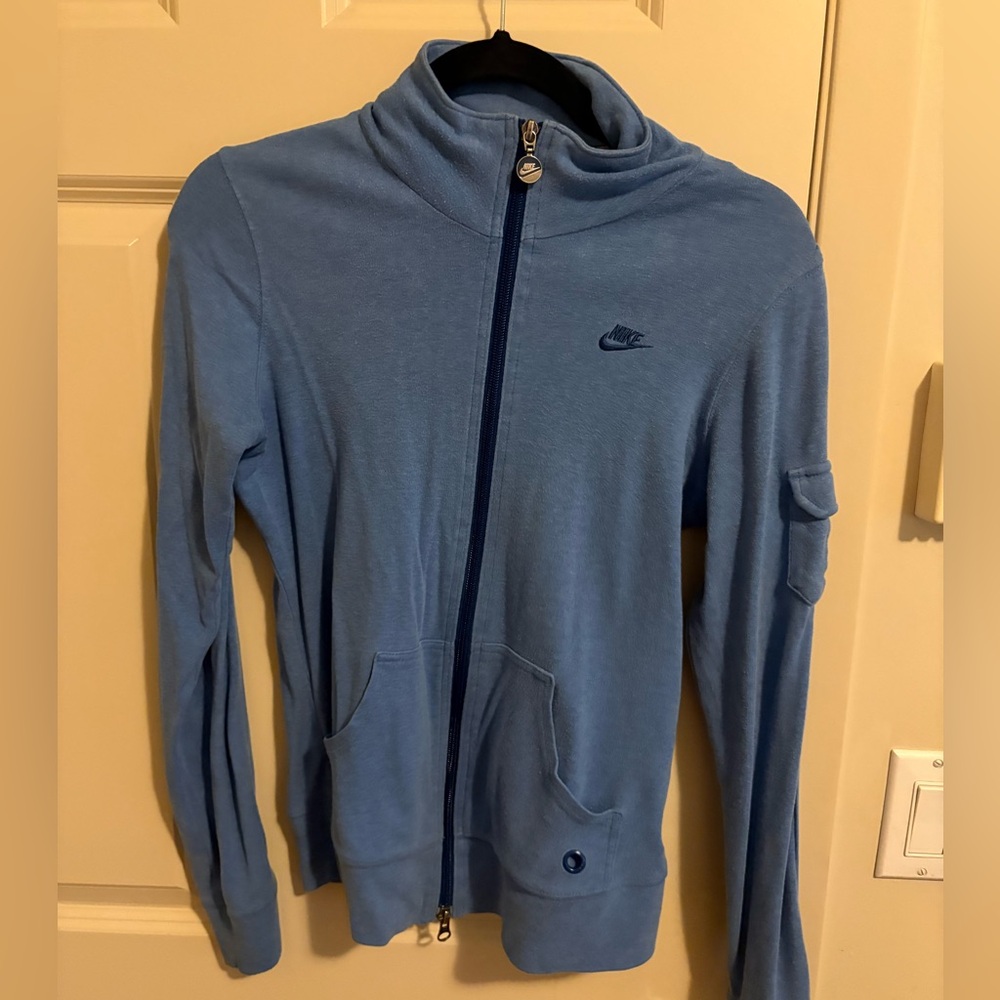 Nike Light Blue Full-Zip Jacket